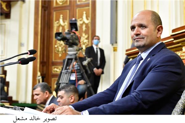 النائب حسام صالح عوض الله رئيس لجنة الطاقة والبيئة بمجلس النواب