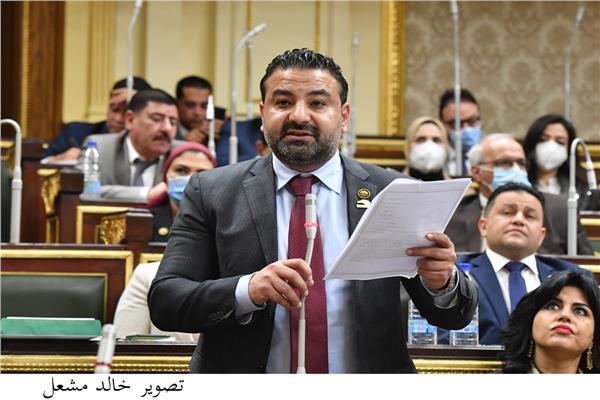 النائب محمد سلطان عضو لجنة حقوق الإنسان بمجلس النواب