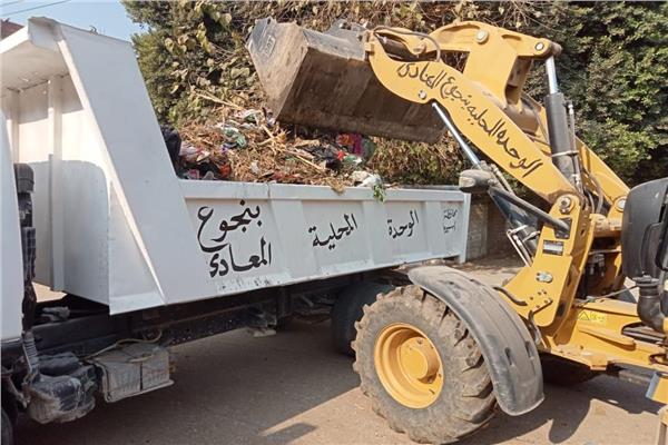  حملات موسعة لرفع القمامة والمخلفات في المراكز  