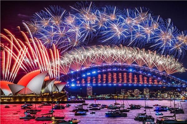 أستراليا تحتفل بالعام الجديد 2022