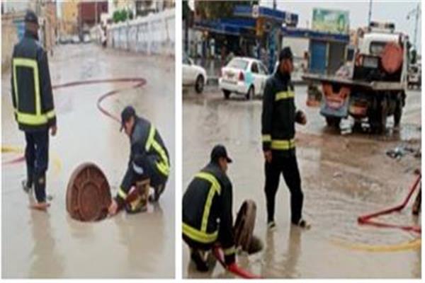 طوارئ بالمحافظات لمواجهة موجة الطقس السيئ | الإسكندرية تتعرض لأمطار غزيرة وصقيع
