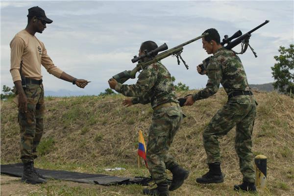 اشتباكات مسلحة بكولومبيا 