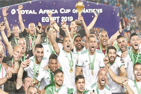 الجزائر حامل لقب كأس الأمم ٢٠١٩