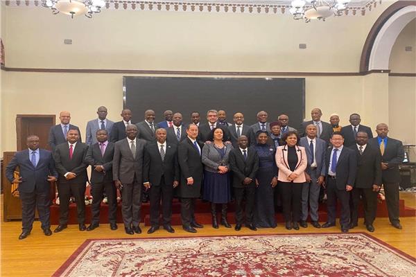 السفارة المصرية ببكين تستضيف السفراء الأفارقة لتعزيز الروابط الدبلوماسية مع افريقيا‎‎