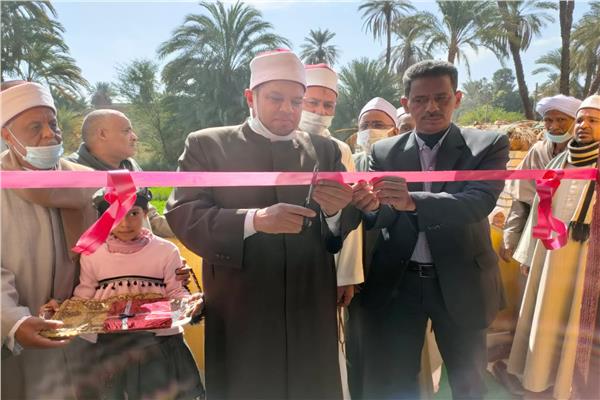 افتتاح مسجدين بأسوان 