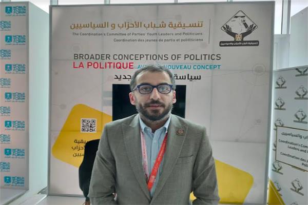 حازم هلال عضو تنسيقية شباب الأحزاب والسياسين