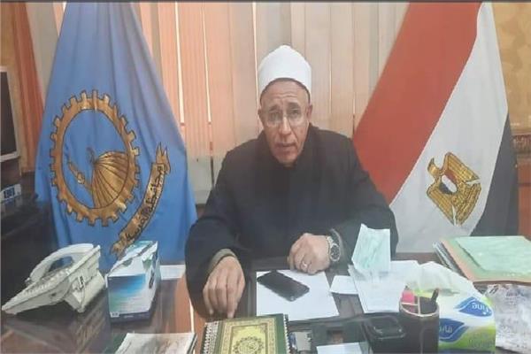 الشيخ خالد خضر وكيل وزارة الاوقاف بالغربية