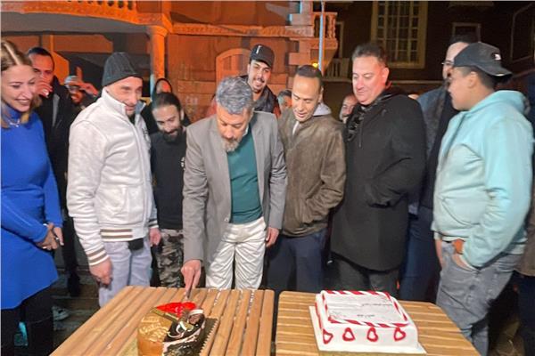 الاحتفال بعيد ميلاد عمرو عبد الجليل