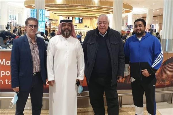 "فهيم" يصل الإمارات لبحث الاستعدادات النهائيه لبطولة" ليلة الابطال" في ابو ظبي 