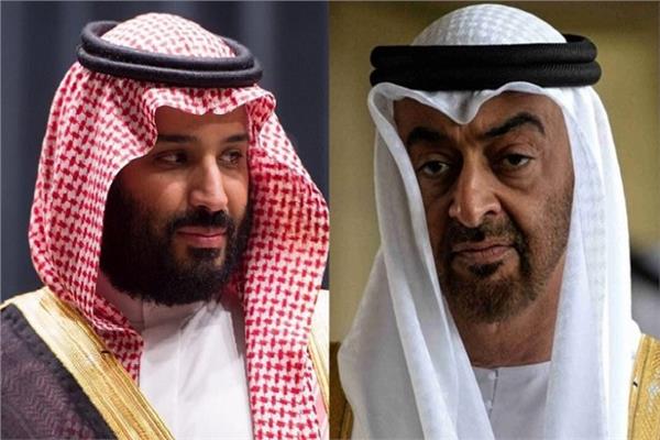 ولي العهد السعودي ونظيره الاماراتي 