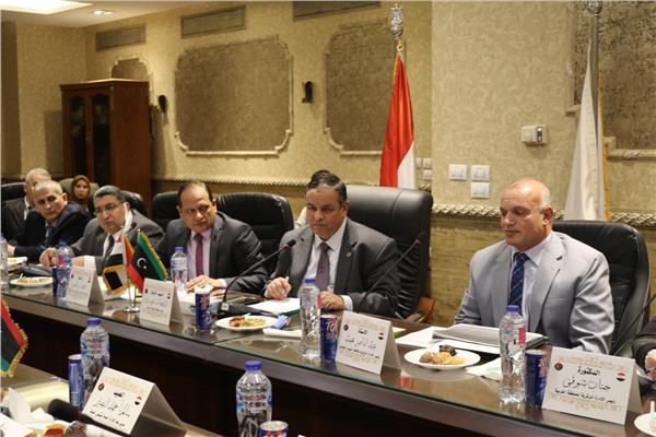 اجتماع اللجنة الجمركية المصرية الليبية