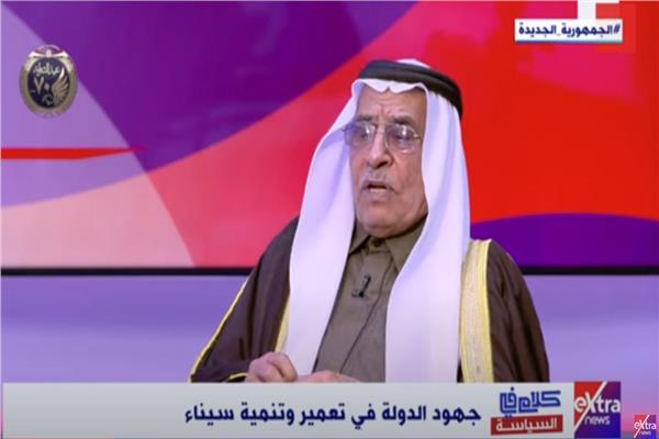 الشيخ عبد الله جهامة رئيس جمعية مجاهدي سيناء