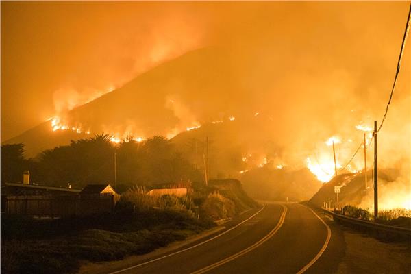 حرائق غابات في كاليفورنيا 