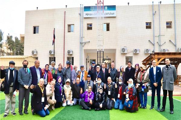 ممثلي 10 دول عربية يزورون مركز العزيمة لصندوق مكافحة الإدمان ببورسعيد 