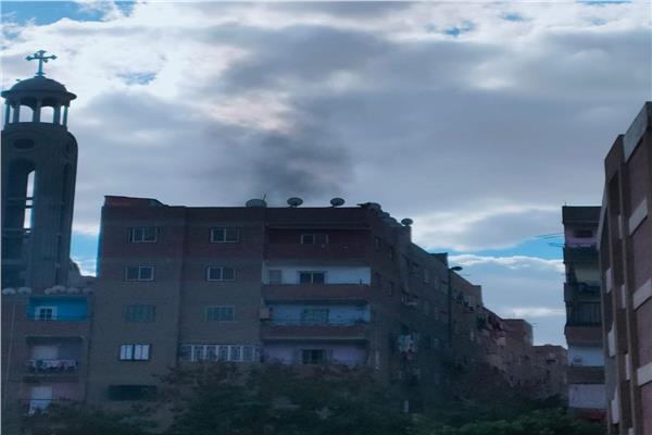  السيطرة على الحريق شقة سكنية بالعمرانية دون اصابات