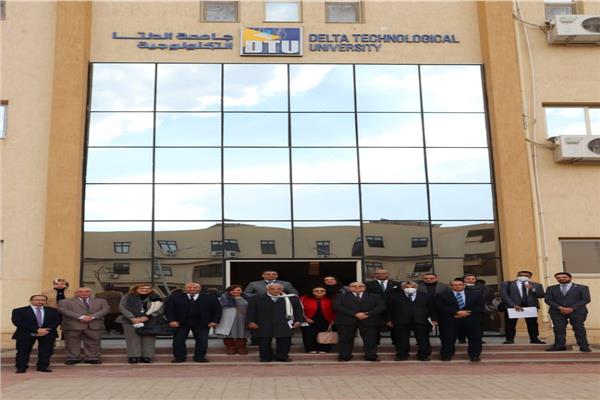 التعليم العالي : لجنة التعليم بمجلس الشيوخ تزور جامعة الدلتا التكنولوجية
