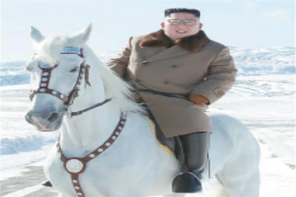  الزعيم الكورى الشمالى كيم جونج