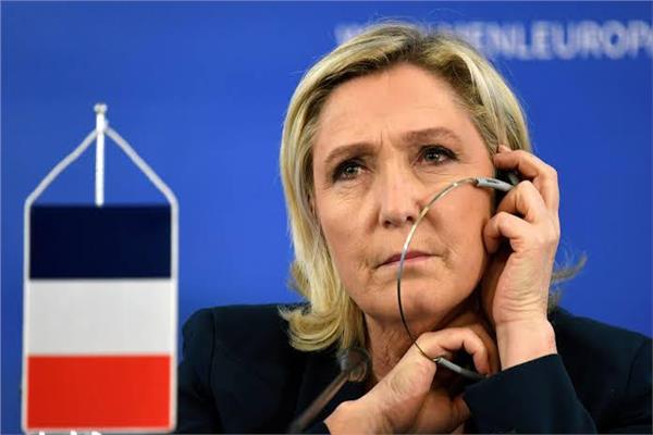  زعيمة "التجمع الوطني" اليميني المتطرف في فرنسا مارين لوبان