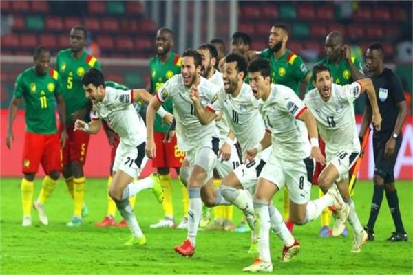 المنتخب الوطني في المباراة النهائية ضد السنغال