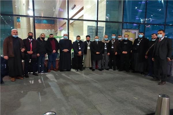 وصول 15 إمام  من فلسطين لأكاديمية الأوقاف