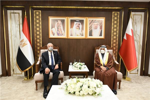 حنفي جبالي يلتقي رئيس مجلس الشوري  البحريني 