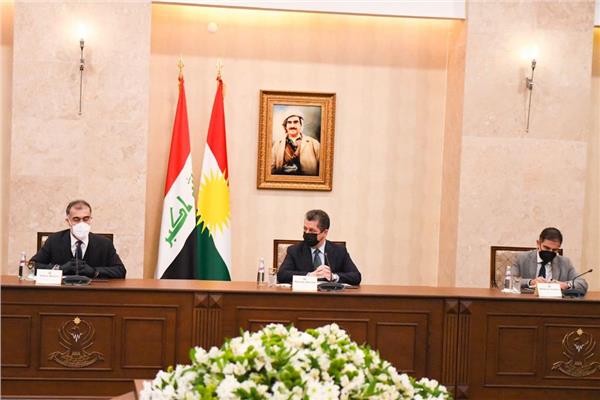 رئيس حكومة كردستان  مسرور بارزاني