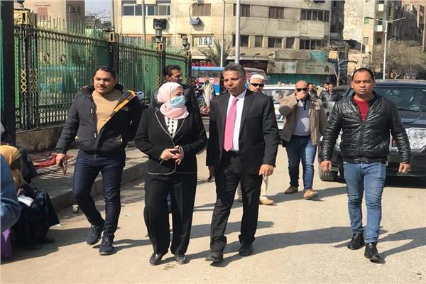 نائب محافظ القاهرة تفقد تطوير شوارع السيدا زينب 
