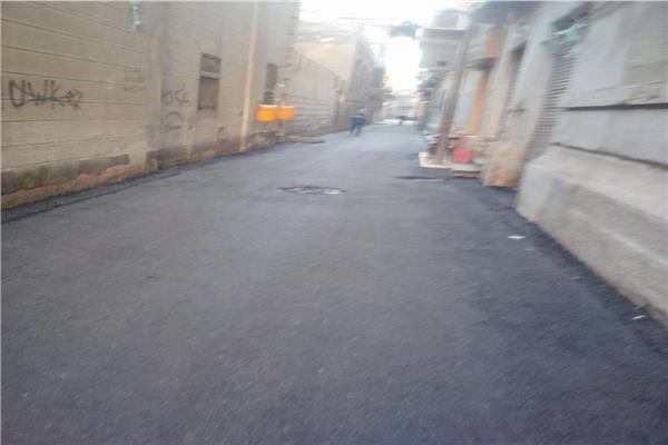 رصف شوارع حي شبرا