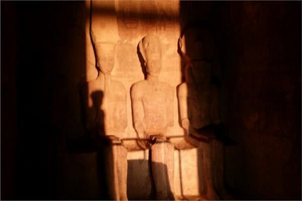 صورة موضوعيةمصر تحتفل بظاهرة تعامد الشمس على وجه رمسيس الثاني