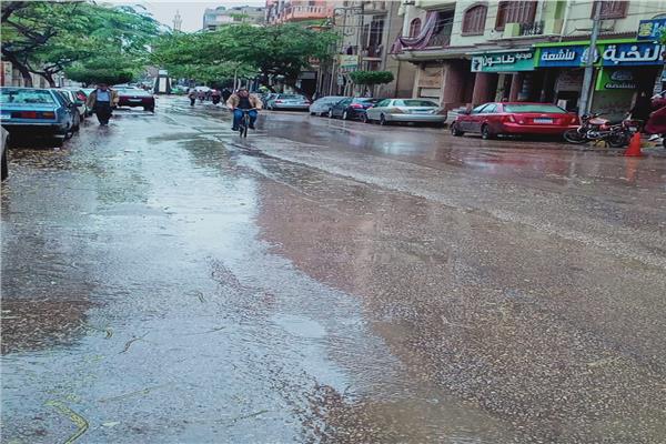 طقس ممطر بقرى ومراكز محافظة المنوفية