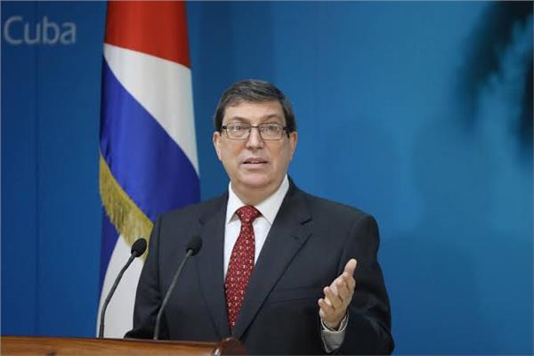 وزير خارجية كوبا " برونو رودريجيز باريلا"