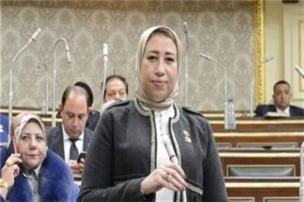 النائبة  منى عبد الله، عضو مجلس النواب