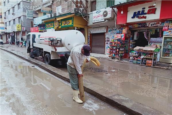 موجة من الأمطار والطقس السيئ تضرب مدن ومراكز محافظة البحيرة 