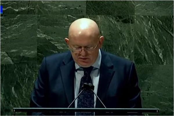 فاسيلى نيبينزيا مندوب روسيا بالأمم المتحدة