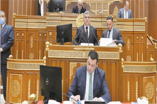 الجلسة العامة لمجلس الشيوخ برئاسة المستشار بهاء أبوشقة
