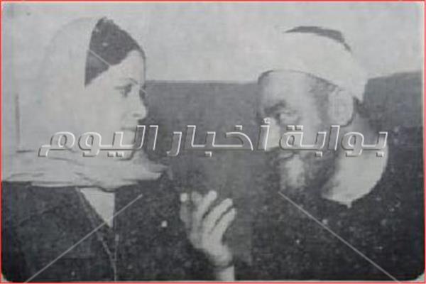 الشيخ النقشبندي وزوجته الثانية « هدية »