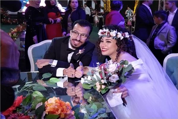حفل زفاف الزميلان حسن عادل وآية سمير الصحفيين ببوابة أخبار اليوم