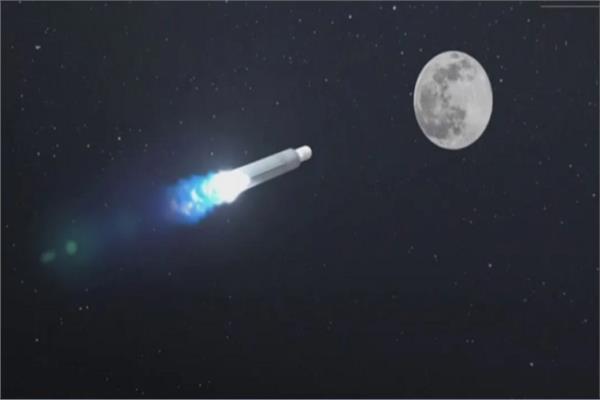 اصطدام الصاروخ بالقمر