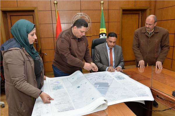 الدكتور أيمن مختار محافظ الدقهلية يعتمد المخطط التفصيلى لمدينة السنبلاوين