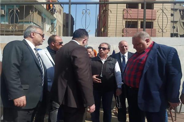الدكتور حسام الدين فوزي نائب محافظ القاهرة خلال جولة ميدانية بأحياء المنطقة الشمالية