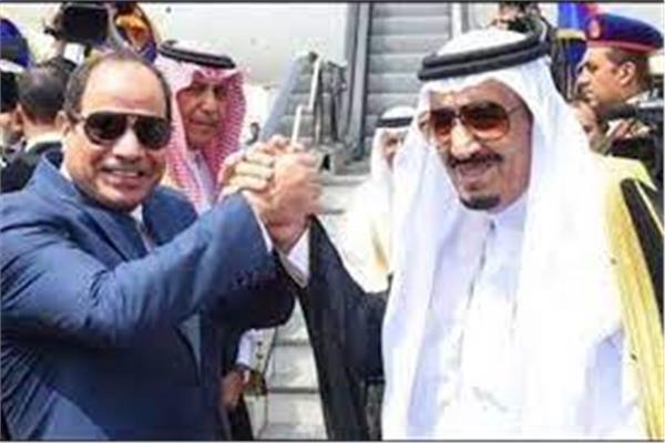 الرئيس عبد الفتاح السيسى والملك سلمان بن عبد العزيز