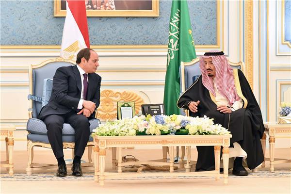 الرئيس السيسي والملك سلمان بن عبد العزيز