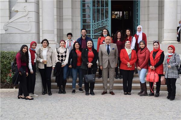 احتفالية قطاع خدمة المجتمع وتنمية البيئة بجامعة عين شمس  باليوم العالمي للمرأة