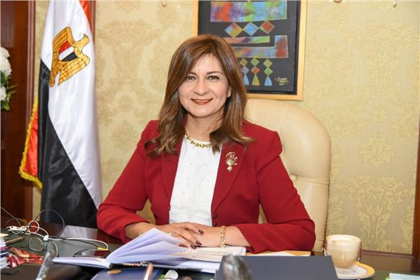  نبيلة مكرم وزيرة الهجرة وشؤون المصريين بالخارج