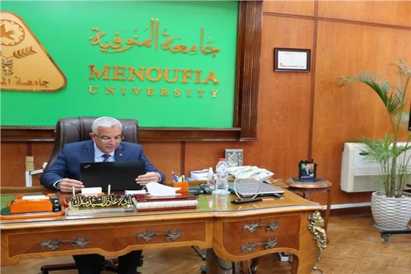الدكتور عادل مبارك رئيس جامعة المنوفية