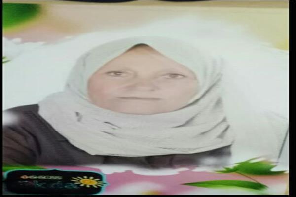 السيدة أميمة يوسف الحاصلة على المركز الأول للأم المتطوعة