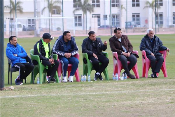 جهاز الإسماعيلي يتابع مباراة فريق الشباب أمام المصري