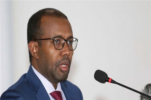  وزير الخارجية والتعاون الدولي الصومالي عبد السعيد موسى علي