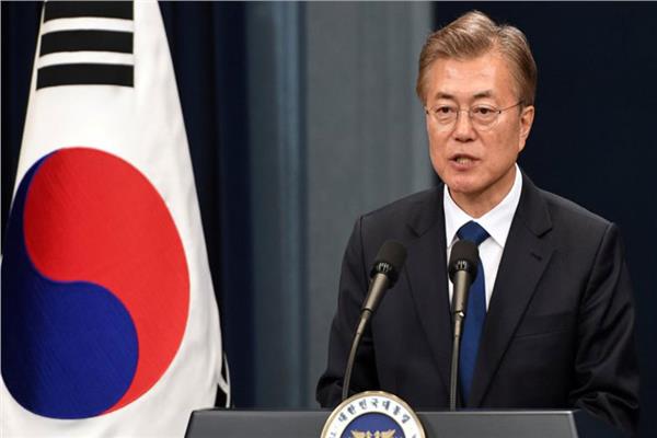 الرئيس الكوري الجنوبي مون جيه-إن
