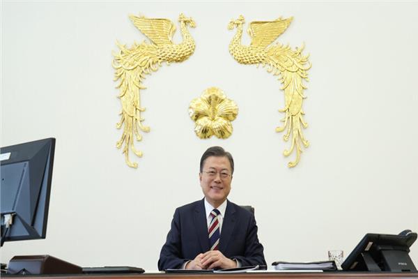 رئيس كوريا الجنوبية مون جاي-إن